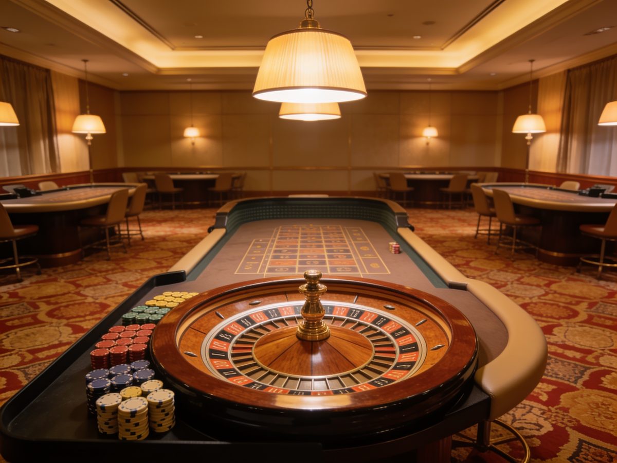 Imagen ilustrativa: interior de un salón de juego
