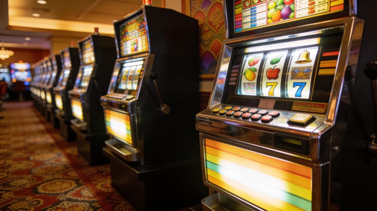 Imagen ilustrativa: sala de máquinas de un casino